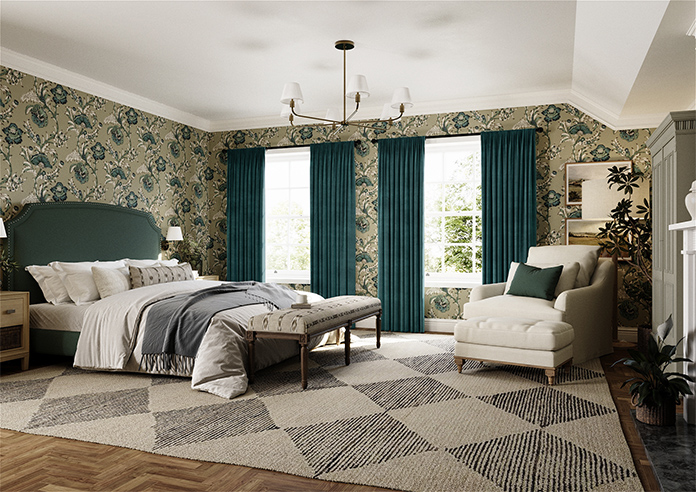 Ultra Luxe Velvet, Deep Teal - Made to Measure Curtains - Image 7